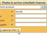 ricerca di outlook non funziona